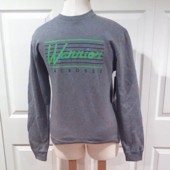 Warrior Other - Warrior Lacrosse Sweatshirt Small Crewneck Gray